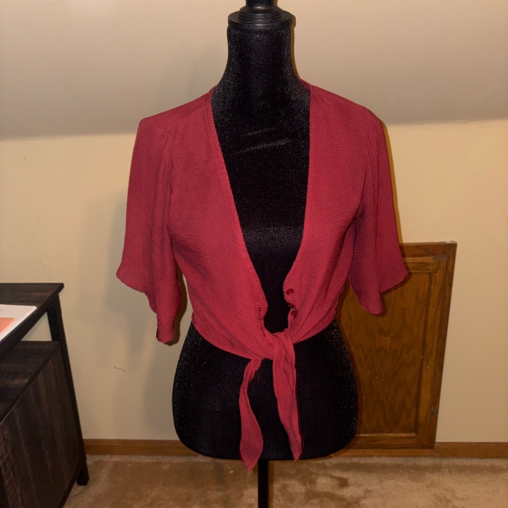 Women's Cropped Blouse